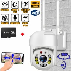 Уличная Wi-Fi камера видеонаблюдения Smart Camera HD YHQ03S 2.0Мп + Карта 32Гб Долина