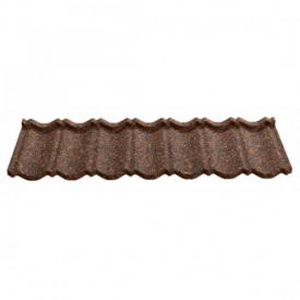 Композитна черепиця Novatik NATURA CLASSIC brown earth (коричневий)