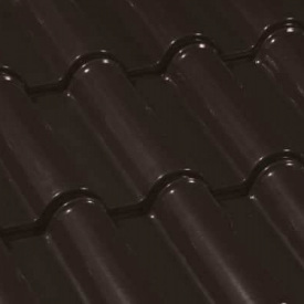 Керамическая черепица Umbelino TILE Glazed Черная (103448)