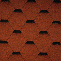 Бітумна черепиця Icopal Plano Tema Brick Red Київ