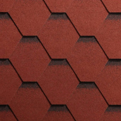 Бітумна черепиця Icopal Plano Tema Cranberry Red Павлоград
