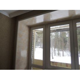 Откосы на окна из цветного пластика