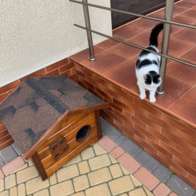 Домик для кошки №6