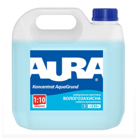Грунтовка-концентрат AquaGrund Aura влагозащитная 10 л