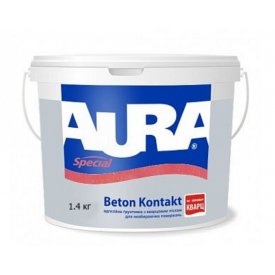 Адгезионная грунтовка Бетон контакт Aura 4,0 кг