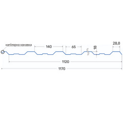 Профнастил TATA Steel Т-18 0,40 мм polyester Индия Житомир