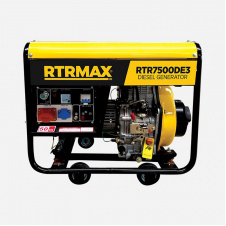 Генератор дизельный RTRMAX RTR 7500 DE3 6,5 кВА 3 фазы электростартер ESTG