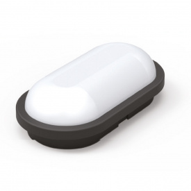 Светодиодный cветильник влагозащищенный AYDOS-15 15W черный 4200К