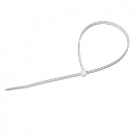 Хомут кабельний 60х3 білий (уп 100 шт)