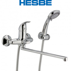 Змішувач для ванни довгий ніс HESBE VIOLET EURO (Chr-006) Черкаси