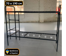 Двоярусне ліжко металеве 700х1900 (мм) Техпром