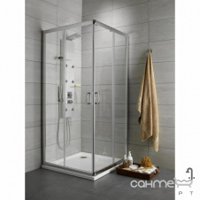 Душевая кабина Radaway Premium Plus D 75x90 30433-01-01N стекло прозрачное