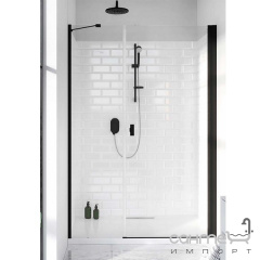 Душевая дверь в нишу Radaway Nes Black DWS I 140 R прозрачное стекло Суми