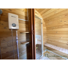 Лазня бочка з душем Овоїд 4,0 м від виробника Thermowood Production Київ