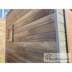 Модульна лазня із панорамним вікном 4х2.3м від виробника Thermowood Production Тернопіль