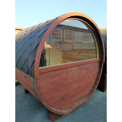 Мобільна лазня бочка із бруса Fassauna-2,0 під ключ 2,0х2,15м від виробника Thermowood Production Обухів