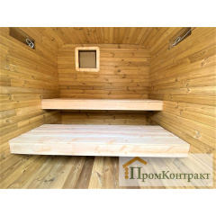 Sauna Cube Quadro Black 2,35x2,0m Thermowood Production Київ