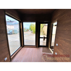 Готова мобільна модульна лазня 6х3м Gartensauna-1 під ключ від виробника Коломия