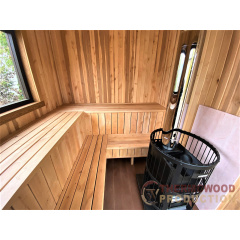 Мобільна сауна 6х3м Gartensauna-5 під ключ від виробника Коломия