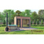 Модульная баня 4,0х2.3м Gartensauna-9 Thermowood Production под ключ от производителя Мелитополь