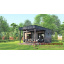 Модульный каркасный дом 6,0х6,0м с баней Sauna House 10 под ключ от Thermowood Production Смела