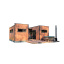 Модульний будинок-лазня 7,0х5,0м Sauna House 12 під ключ від виробника Thermowood Production Новомосковськ