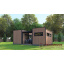 Модульний будинок-лазня 7,0х5,0м Sauna House 12 під ключ від виробника Thermowood Production Новомосковськ