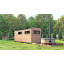 Модульный дачный дом c баней 6,0х4,6м Sauna House 9 от Thermowood Production Вараш