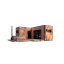 Модульный каркасный дом 6,8х5,6м с баней Sauna House 6 под ключ от Thermowood Production Кривой Рог