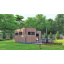 Модульный каркасный дом 6,8х5,6м с баней Sauna House 6 под ключ от Thermowood Production Кривой Рог