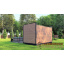 Модульная баня 4,0х2,75м с панорамным окном Gartensauna-23 от Thermowood Production Тячев