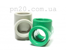 PPR тройник PN20 GreenLife 25 мм (PipeLife)