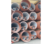 Труба Plastimex 300x6000 гофрированная канализационная