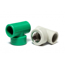 PPR тройник-переходник PN20 GreenLife 50х32х50 мм (PipeLife)