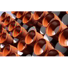 Труба гофрована каналізація Plastimex 160мм 6000 гофрована каналізаційна Нікополь