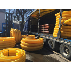 Труба Plasticor з розтрубом 315мм 3000 гофрована ПП Харків