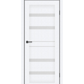Дверное полотно MS Doors GEORGIA 70см арктик стекло сатин
