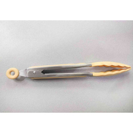 Силіконові щипці оранжеві Maestro MR-1584