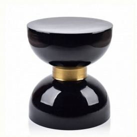 Столик металлический Flora Anisha 28х31 см Черный (SK000820)