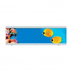 Тумба Mikola-M Eco Green light Marine с умывальником CERSANIT Cersania 50 см