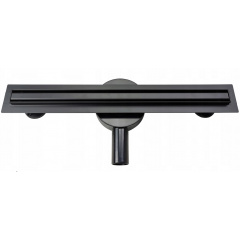 Трап для душу BW Tech Slim 100 см чорний поворотний вихід (R04BK1000) Полтава