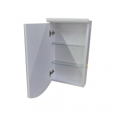Зеркальный шкаф Mikola-M Plastic 4.1 правый 55*70*15 см Белый Гуляйполе