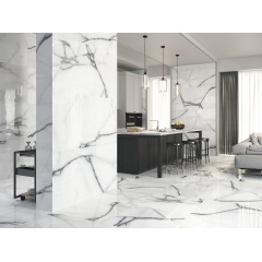 Плитка Azulejos Benadresa Newbury White Pulido Rect 120х120 см Рівне