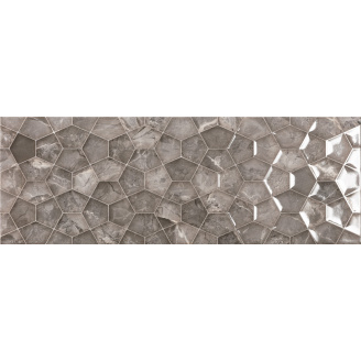 Плитка Ecoceramic Ariana Graphite Rlv 25х70 см