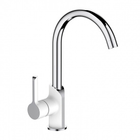 Смеситель для кухни MIXXUS PREMIUM EDEM 017 WHITE (MI5844)