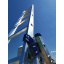 Трехсекционная лестница алюминиевая для стройки 3 х 10 ступеней (универсальная) Стандарт Херсон