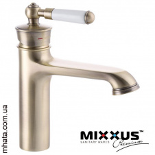 Змішувач для умивальника MIXXUS Premium Vintage Bronze (Chr-001A) Польща