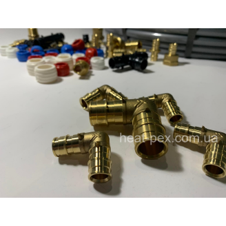 HEAT-PEX F&E Угольник равносторонний 16х16