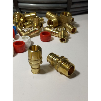HEAT-PEX F&E Муфта с наружной резьбой 25х1/2