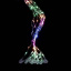 Гирлянда-водопад Matrix Copper Wire 300M-8 3х1 10 м Разноцветный (НФ-00005822) Ровно
